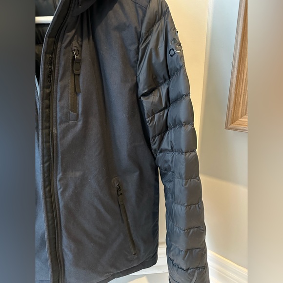 Adidas Black/Blue Jacket - Picture 2 of 4